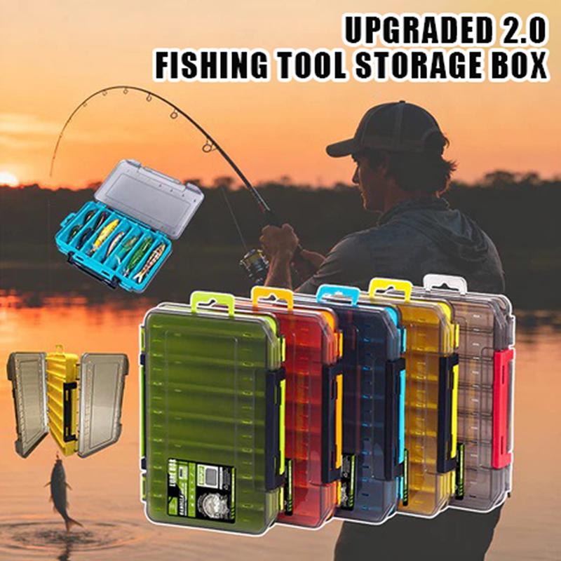 Fishing Lure Box - Caixa de Pesca Compacta de Dupla