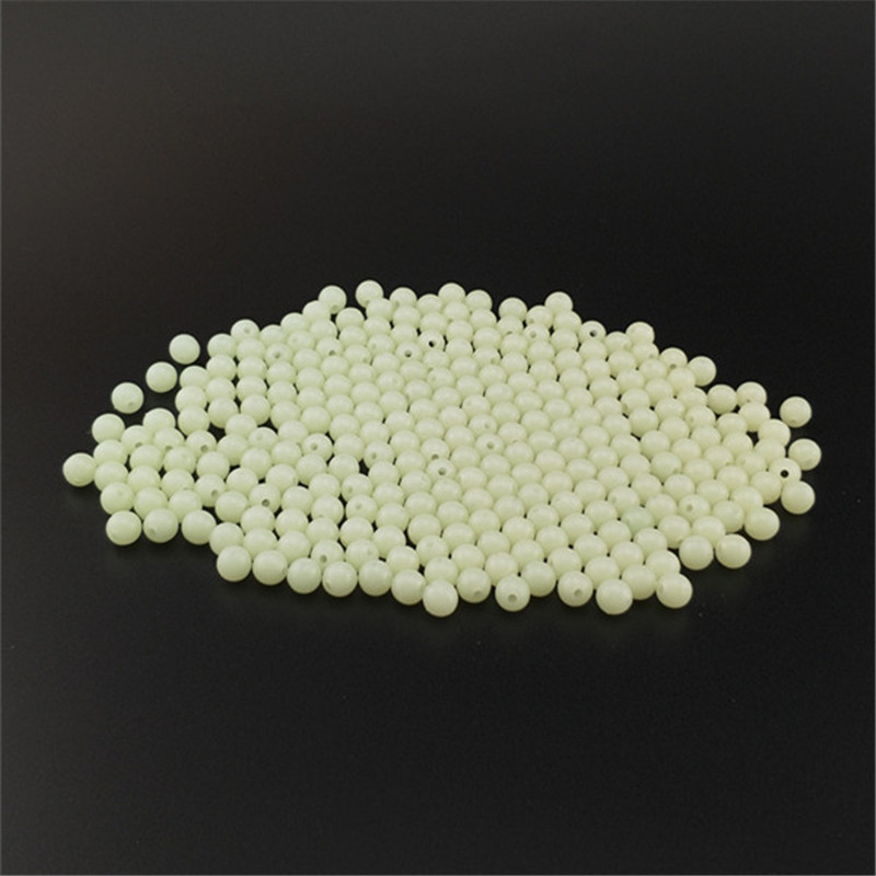 Fishing Lure Making Kit - 100 contas luminosas 3mm-8mm feijão de
