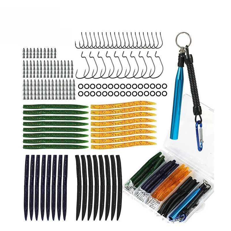 Kit de Pesca com 133 Peças em  - Fishing Lure Box avaliação e preço