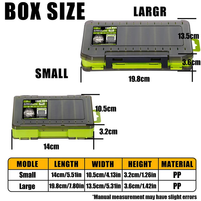 Caixa de Pesca Compacta de Dup - Fishing Lure Box avaliação e preço