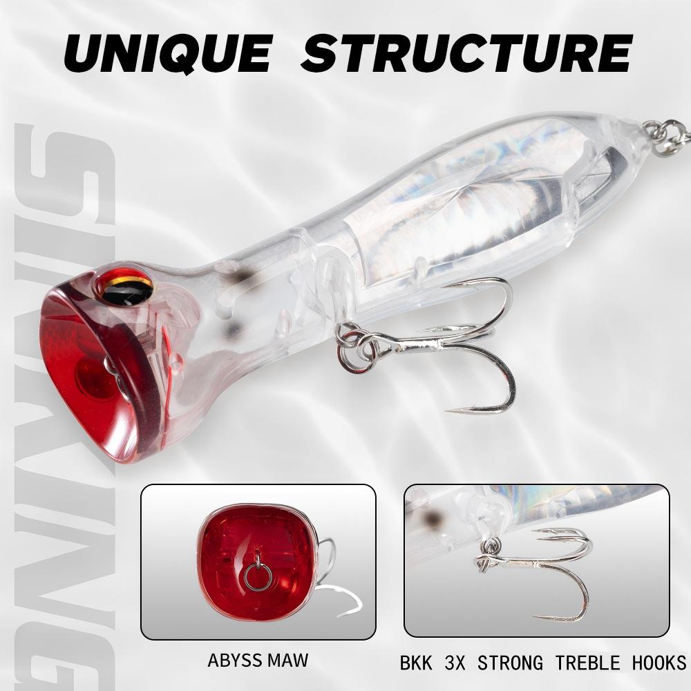 Isca de Pesca Flutuante de Sup - Fishing Lure Popper avaliação e preço